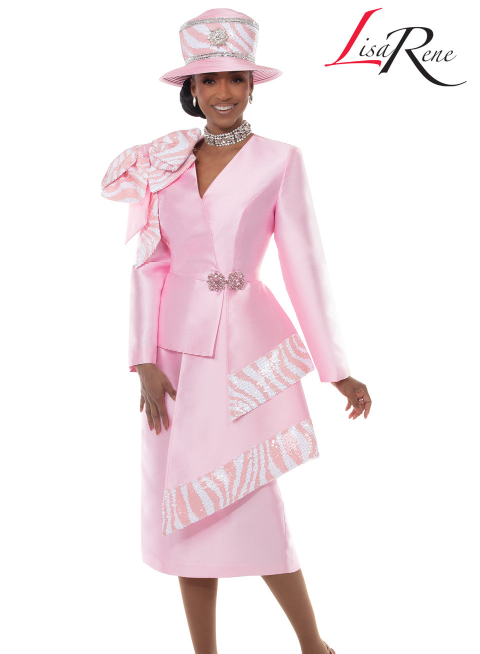 3382 2Pc Church Suit Lisa Rene By Donna Vinci