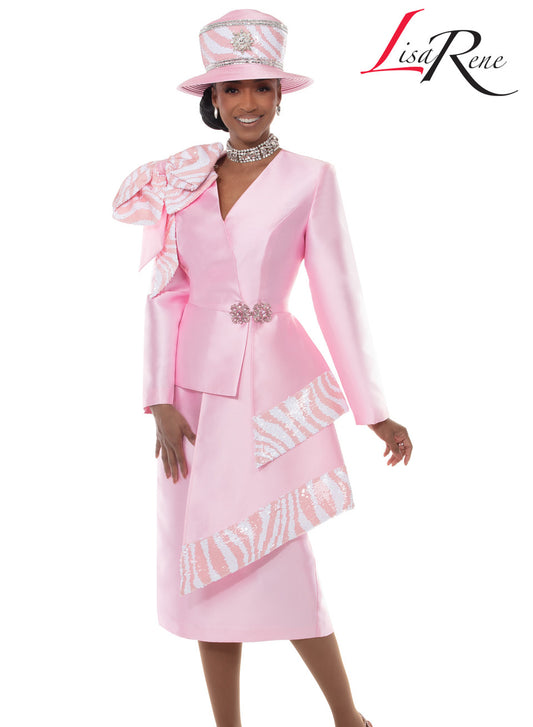 3382 2Pc Church Suit Lisa Rene By Donna Vinci